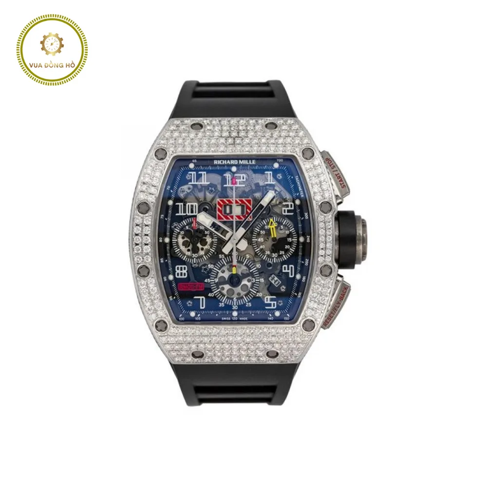 Richard Mille RM011 Felipe Massa Custom Diamond Set Bezel